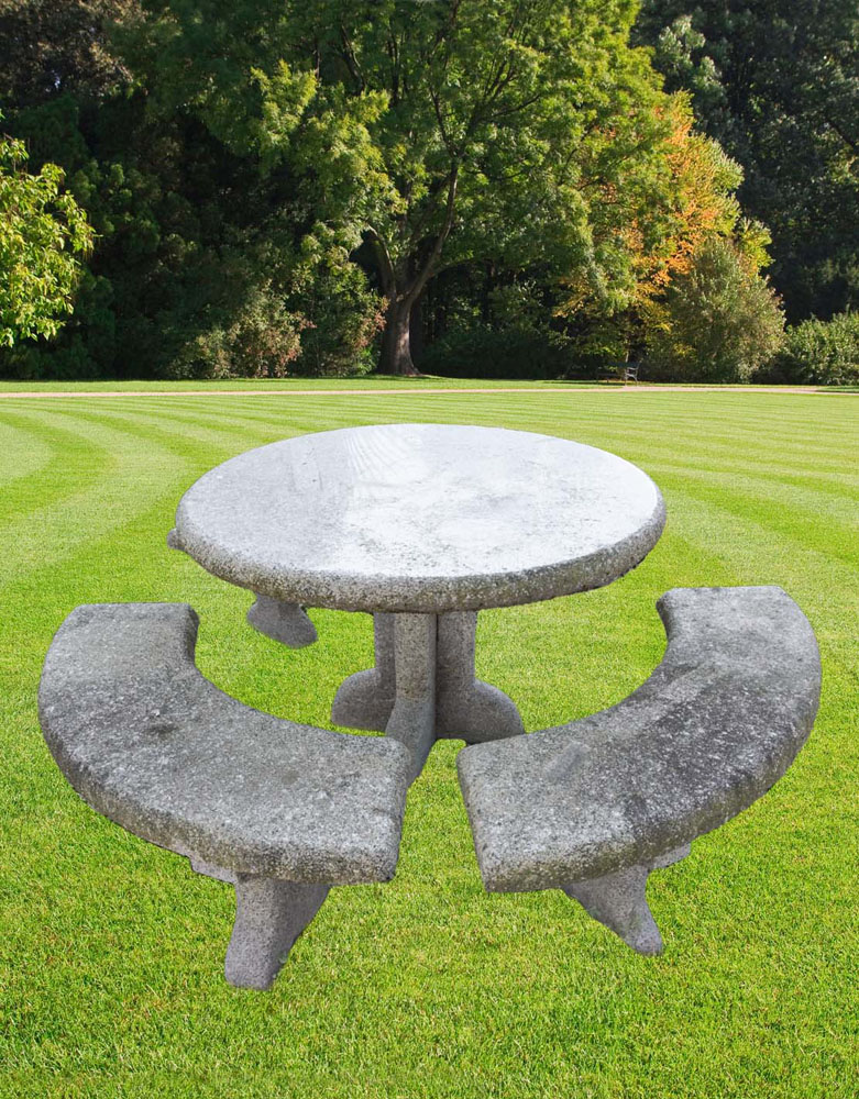 Tavolo Granito con Panche