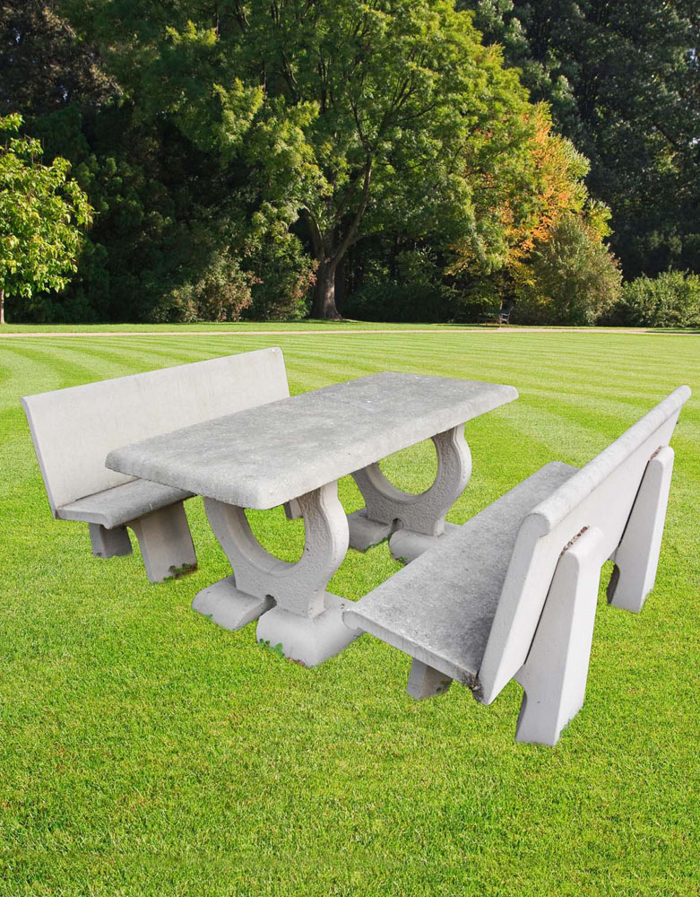 Tavolo Set Rettangolare