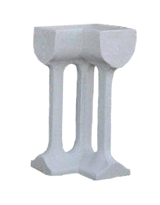 Fioriera alta angolare