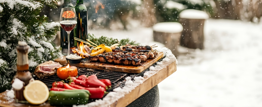 Come scegliere il barbecue giusto per usarlo tutto l&rsquo;anno (anche in inverno)